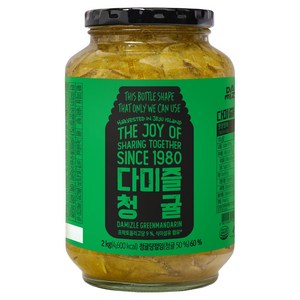다미즐 제주 청귤차, 2kg, 1개입, 1개