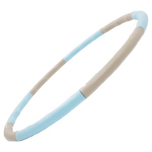 아이워너 빅 소프트 훌라후프, 1.5kg, 스카이블루 + 베이지, 1개