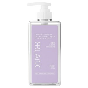 비블랑 프리미엄 젖병세정제 주방세제 무향, 500ml, 1개
