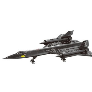 프랜드 밀리터리 블럭 SR-71 블랙버드 조립 장난감 완구 4005, 1개