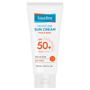 애경바세린 모이스처 선크림 SPF50+ PA++++, 1개, 150ml