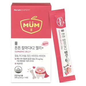 MUM 튼튼 칼마디K2 젤리+ 20g, 14회분, 1개