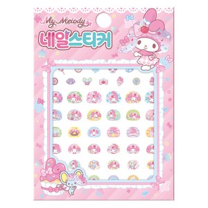 산리오캐릭터즈 마이멜로디 네일스티커 스낵&스윗, 아이누리