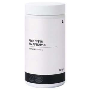 잠백이 저스트 크레아틴 모노 하이드레이트 헬스보조제, 1.2kg, 1개 골드박스 특가