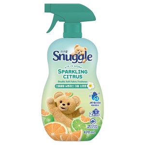 스너글 스파클링 시트러스 더블 소프트 섬유탈취제 본품, 1개, 470ml