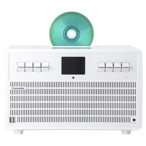 디어쿠스틱 디오 미니 컴포넌트 블루투스 DIO 오디오 CD 플레이어, Glossy White