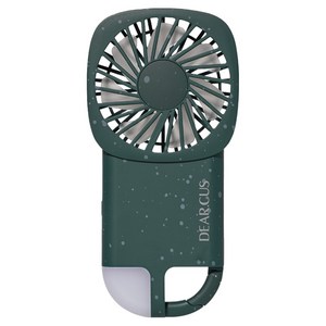 디어커스 후키 휴대용 선풍기, D6CHFO256151DE, 딥그린