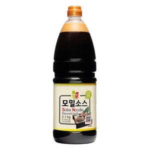 첫맛 모밀소스, 2.1kg, 1개