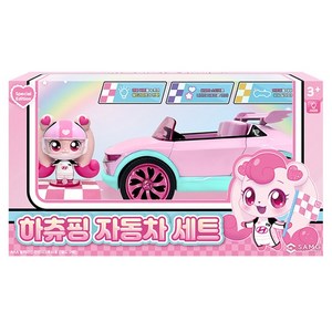 캐치티니핑 현대 하츄핑 자동차 세트, 핑크, 1세트