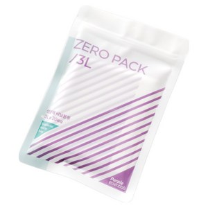 퍼플플라스틱 제로팩 생분해 이지그립 음식물쓰레기 봉투 3L 20p, 1개