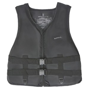 버팔로구명조끼 빅사이즈 구명조끼 B타입 80kg, 블랙