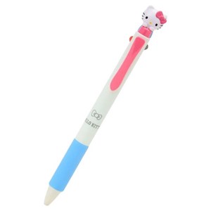 산리오 마스코트 펜텔 에너겔 2색 볼펜 0.5mm, 헬로키티, 1개
