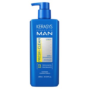 케라시스 프로액티브 맨 탈모증상완화 샴푸 시트러스, 1개, 600ml