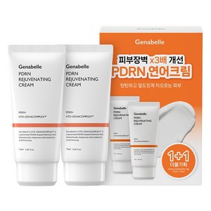 제나벨 PDRN 리쥬비네이팅 크림, 70ml, 2개