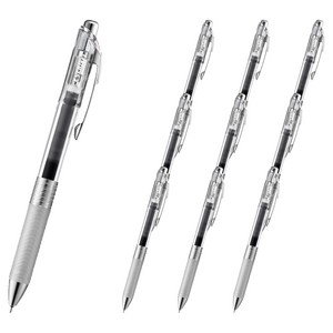 펜텔 에너겔 인프리 볼펜 0.4mm BLN74TL-A, 블랙, 10개