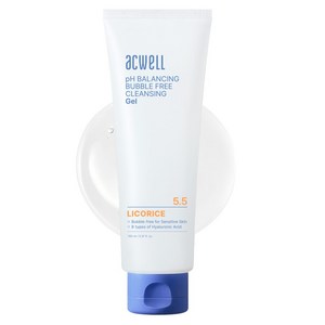 아크웰 피에이치 밸런싱 버블 프리 클렌징 젤, 160ml, 1개