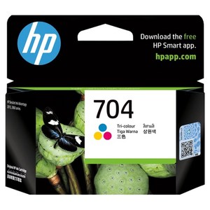 HP 잉크 No 704 CN693AA, 컬러(CN693AA), 1개