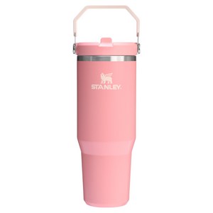 스탠리 아이스플로우 플립 스트로 텀블러, 핑크 메사, 887ml, 1개