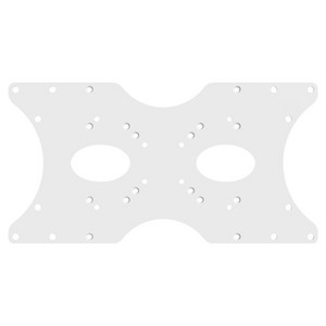 더함 TV 모니터 스탠드 VESA 확장 브라켓 화이트 400 x 200 mm, 1개, MSV42-251L-W