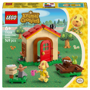 레고 동물의숲 77058 카라멜의 작은 집, 혼합색상, 1개