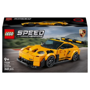 레고 스피드 챔피언 77239 포르쉐 911 GT3 RS 슈퍼카, 혼합색상, 1개