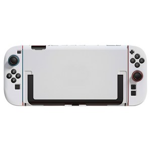 스페이스쉴드 닌텐도 스위치 시리즈 호환 스탠다드 솔리드 분리형 PC 하드 케이스, 화이트, 1개