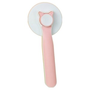 메일켓 반려동물 스테인리스 핀 털 제거 미용 브러쉬, 핑크, 1개