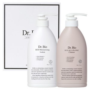 닥터바이오 올인원 바디워시 500g + 바디로션 500g 선물세트, 1세트