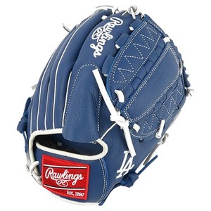 롤링스 셀렉트 프로 라이트 스페셜 오더 MLB 팀 로고 글러브 GHW5SPL206-12-LAD, 로열, 1개