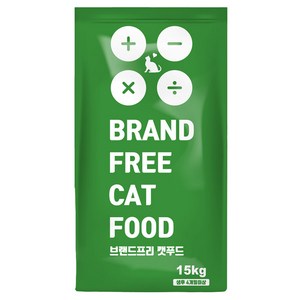 브랜드프리캣푸드 전연령 건식사료, 닭, 15kg, 1개