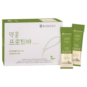 서울대밥스누 약콩 비건 단백질 프로틴바 10p, 35g, 10개