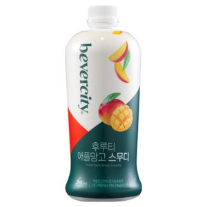 베버시티 세미 후르티 애플망고 스무디, 1.8kg, 1개