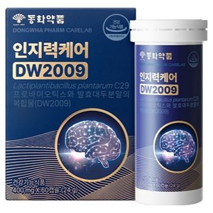 동화약품 인지력케어 DW2009, 60정, 1개