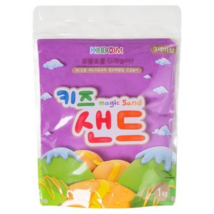 키즈 샌드 모래놀이, 퍼플, 1kg, 1개