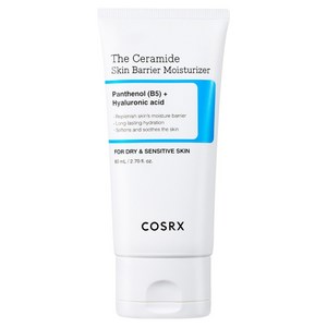 COSRX 코스알엑스 더 세라마이드 스킨 베리어 모이스처라이저 크림, 80ml, 1개 골드박스 특가
