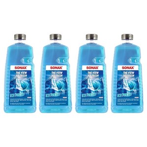 소낙스 더 뷰 아이스 프레쉬 워셔액, 2L, 4개