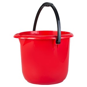 트러스트 클리닝 원형 버켓 9L, 빨강