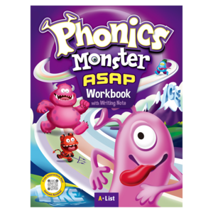 Phonics Monster ASAP_Workbook with Writing Note, A*LIST, 초등 1학년, Daniel Olsson