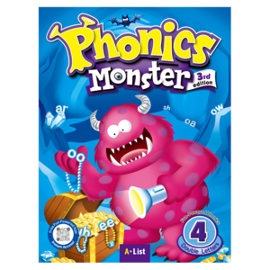 Phonics Monster 3rd edition Student Book 4, 에이리스트, 유치~초등 저학년