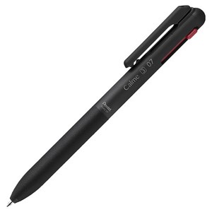 펜텔 카르므 3색 볼펜 0.7mm BXAC37A, 1개, 블랙