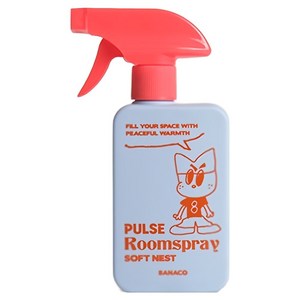 바나코 펄스 룸 스프레이 탈취제 Soft Nest, 250ml, 1개
