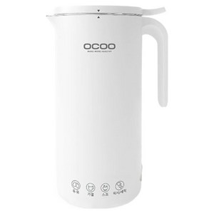 오쿠 아침앤 보이는 두유제조기 화이트, OCC-BM380WH