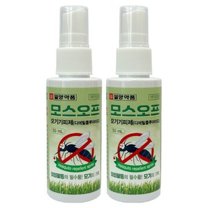 일양약품 모스오프 모기기피제, 2개, 50ml