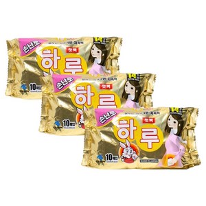 고바야시 포켓형 하루 핫팩 10p, 3개