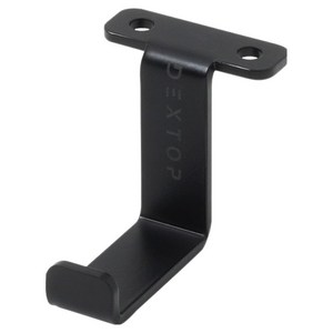 덱스탑 고정형 가방걸이 후크 MHB-02, 1개, 블랙
