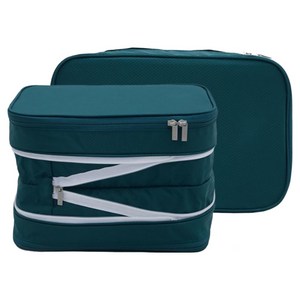 코지웰 내구성 압축 확장형 여행용 파우치 의류 캐리어 정리백