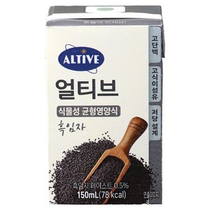 얼티브 균형영양식 흑임자, 150ml, 1개