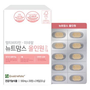 뉴트맘스 올인원, 60정, 1개