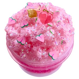 에밀리슬라임 피치팝 난사 슬라임, 1개, 250g, 핑크