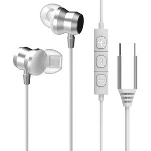 아이리버 C타입 노이즈캔슬링 유선 이어폰 ICP-G609 White